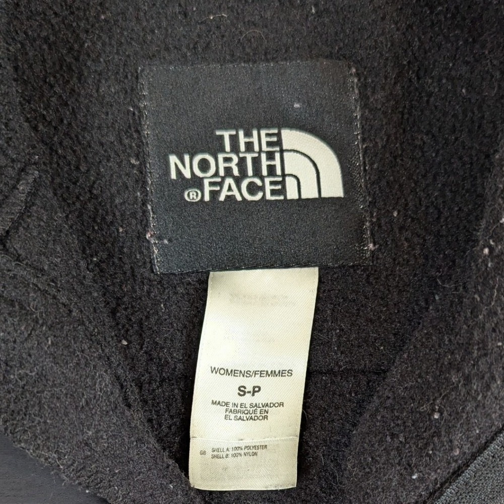 The North Face Denali Polartec Fleece Jacket Womens Small Black Full Zip Outdoor - Picture 3 of 14